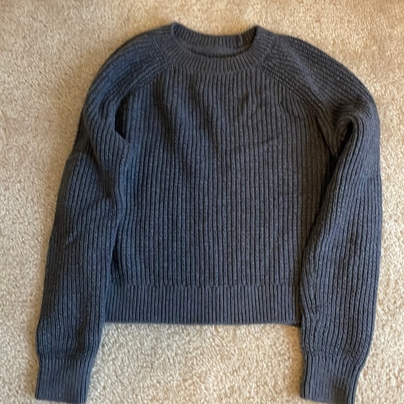 Abercrombie & Fitch Sweaters - Abercrombie & Fitch Slate Gray Sweater Size XS